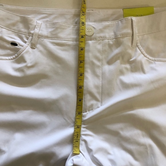 All in Motion Men's White Golf Slim Pants UPF 50 Size 38x30 - Picture 12 of 16